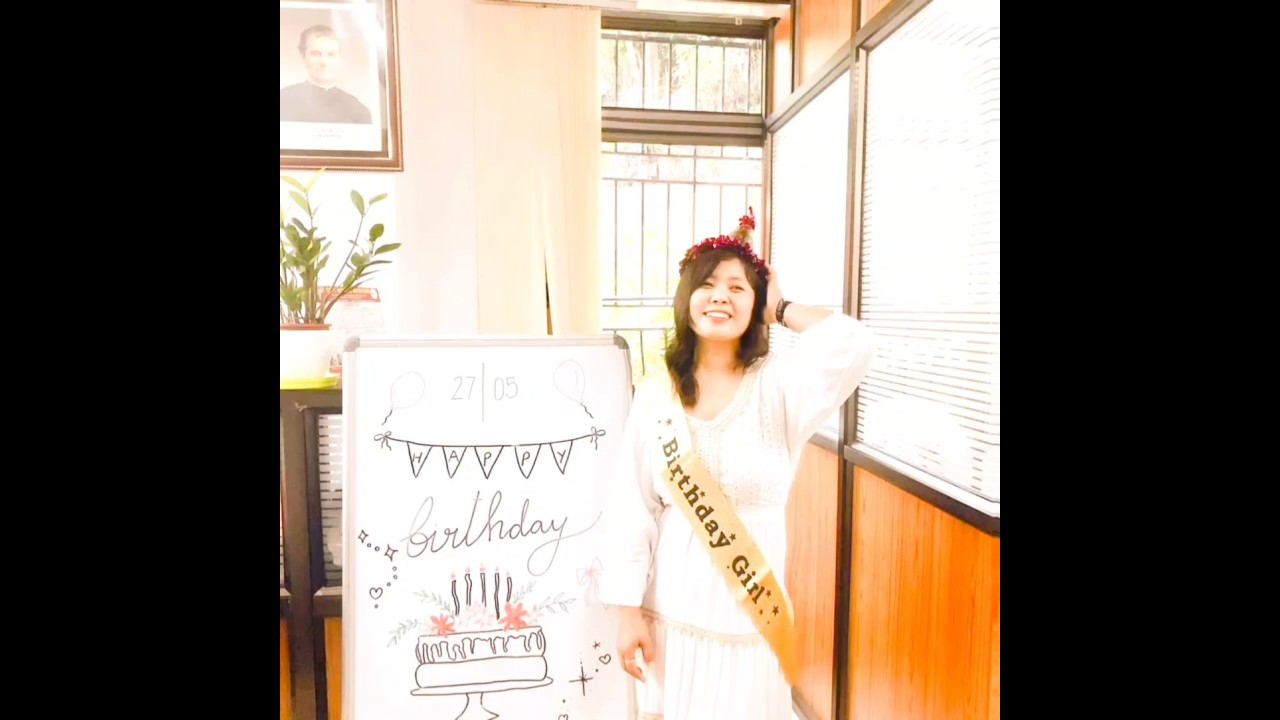 27 May - Happy Birthday Ms. Hulang Magdalene Anal, God Bless You