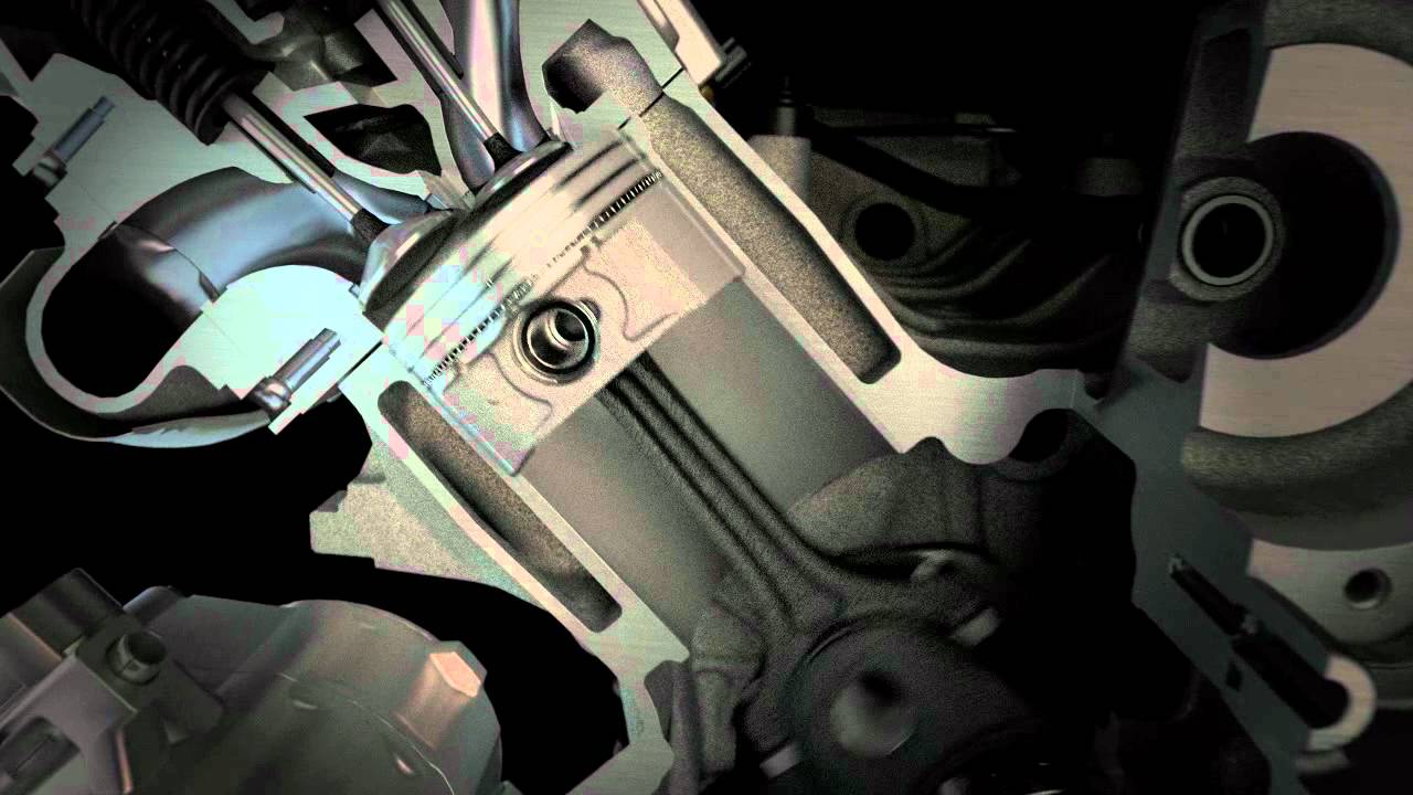 Engine Cutaway Animation