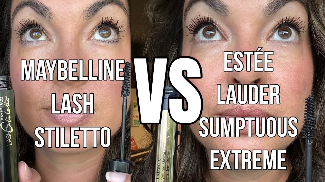 Тушь для ресниц Maybelline Lash Stiletto против туши Est&eacute;e Lauder Sumptuous Extreme | Тушь из мас...