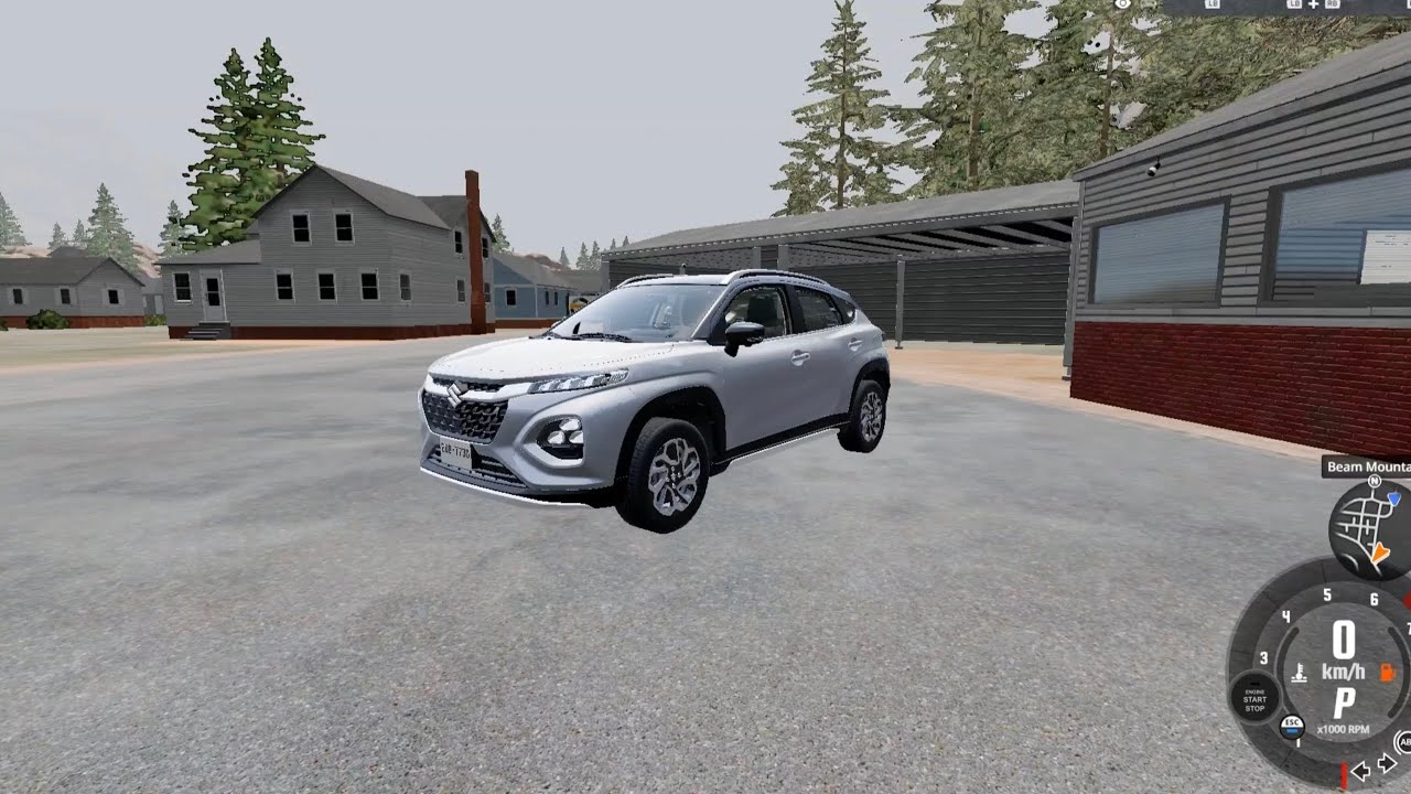 Suzuki Fronx GLX & Toyota Starlet Cross XS (Updated Version) (Beamng Drive)