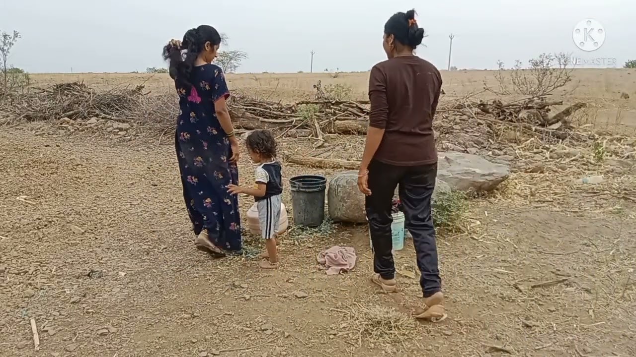 गावाकड गेल्यावर सकाळची धावपळ