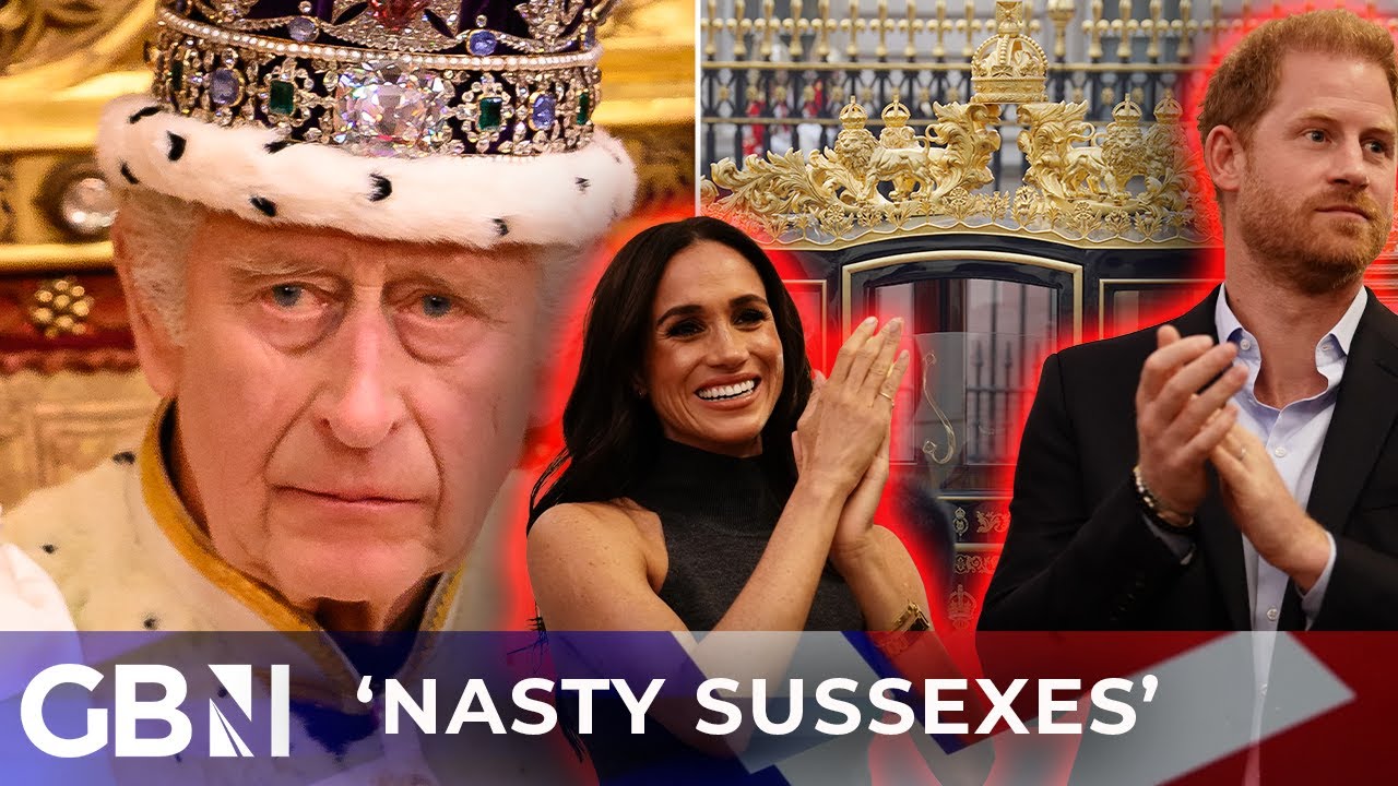 ROW ERUPTS after 'NASTY' Sussexes CLAIM they're NOT invited to King's birthday | Angela Levin