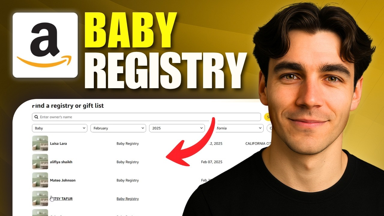 How To Find Baby Registry On Amazon (Tutorial 2026)