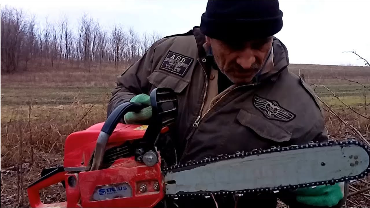 Secenje drva sa Kineskom motorkom od 50e