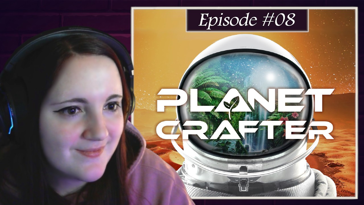 La chute d'eau du volcan, on change la base et ça commence à verdir ! -PLANET CRAFTER- EP 08- REDIFF