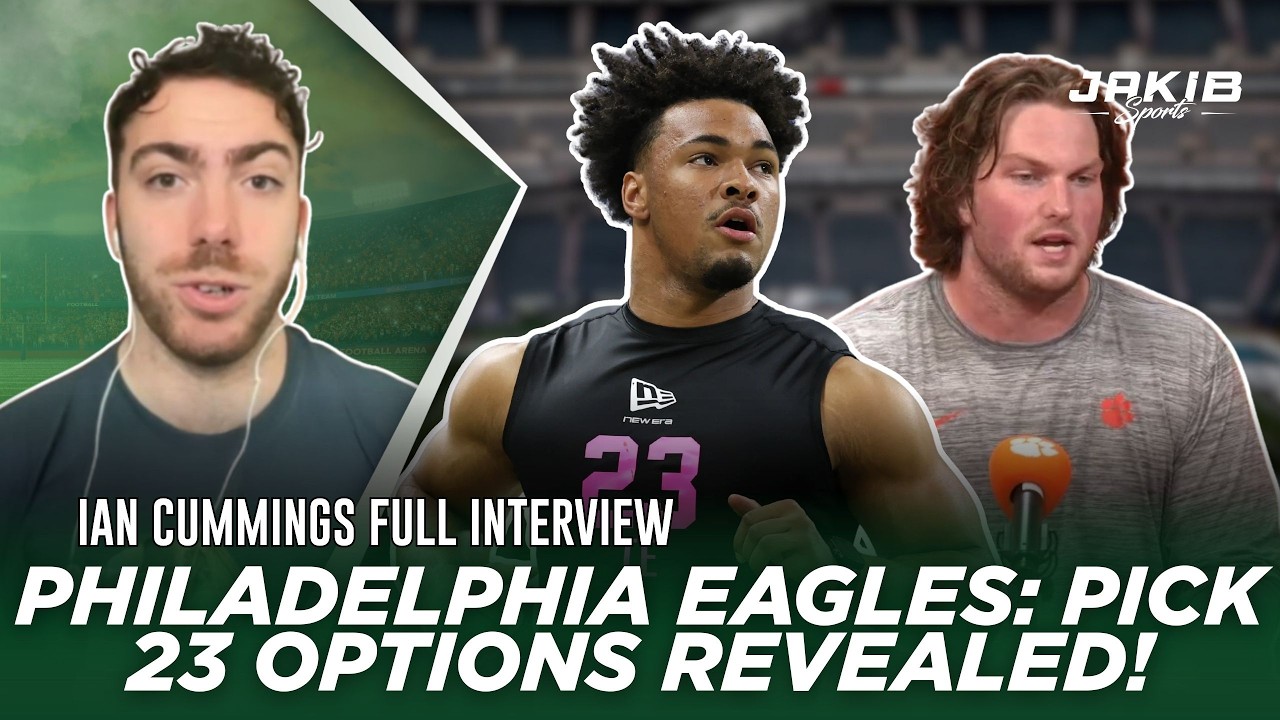 ELITE Draft Analyst Breaks Down EVERY Eagles Option at Pick 23 | Ian Cummings