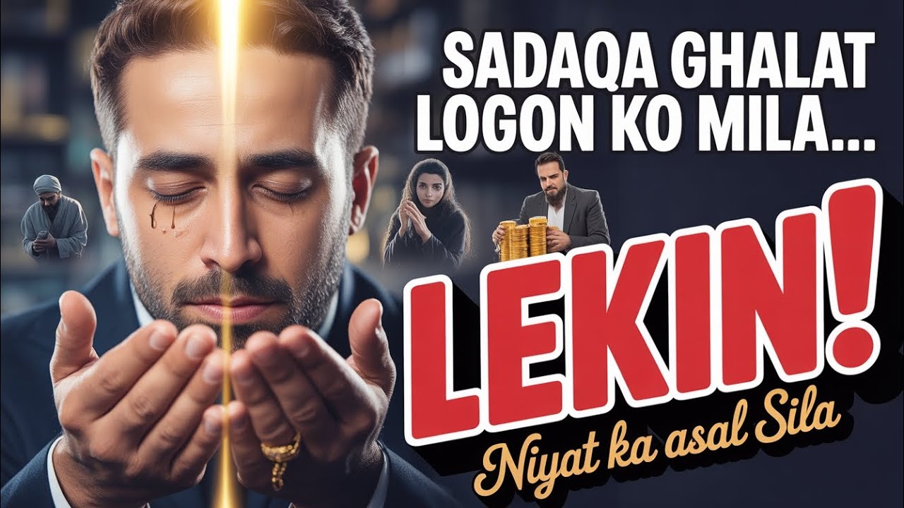 Sadaqa Ghalat Logon Ko Mila… Lekin Dekhiye Allah Ka Faisla | Emotional Islamic Story
