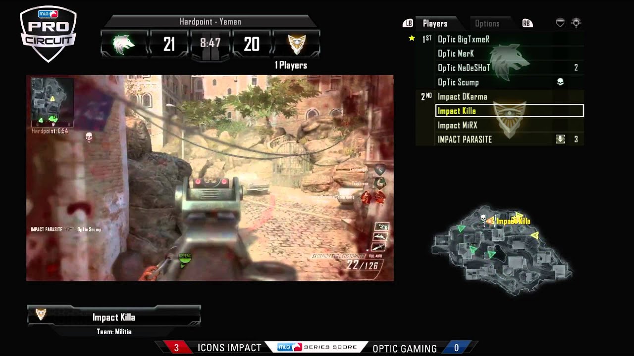 Impact vs OpTic - Game 1 - CBLF - Anaheim 2013