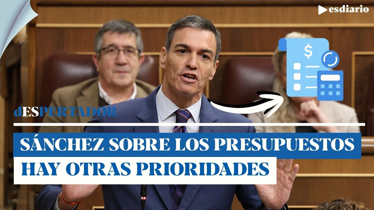 Sánchez sin vergüenza cuando le preguntan por los Presupuestos: hay otras prioridades | ESdiario