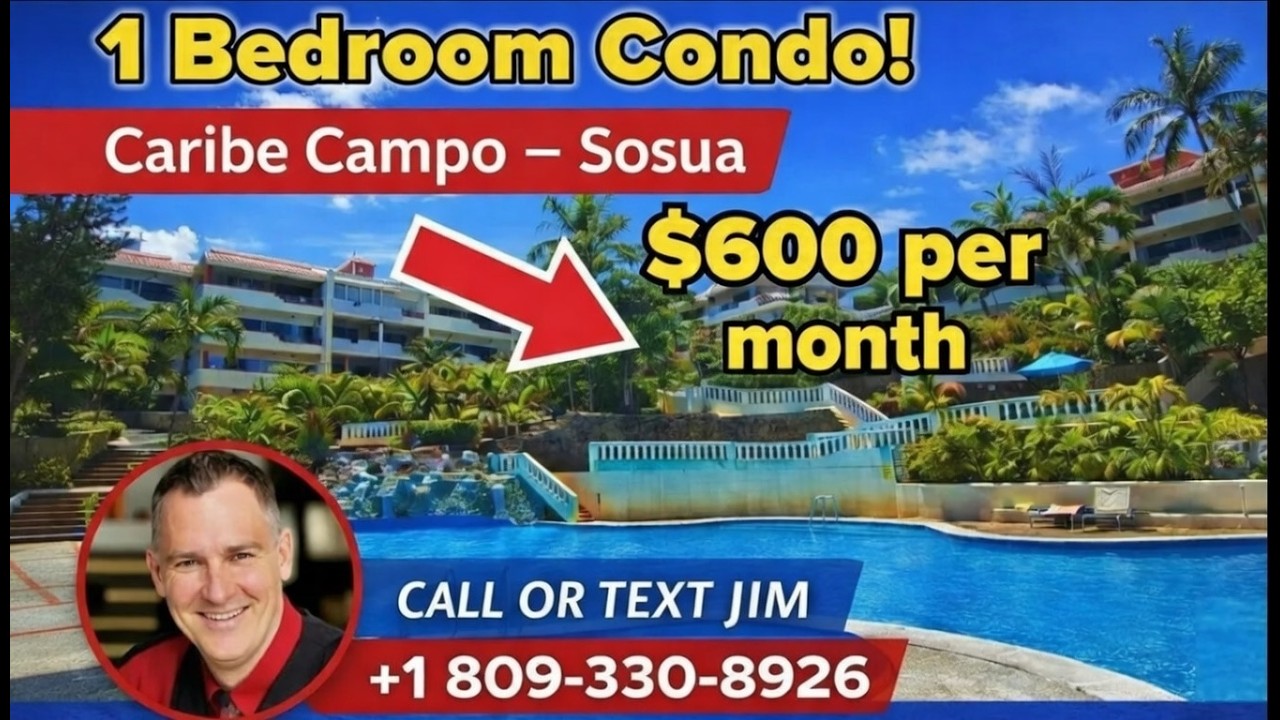 **Sosua Condo for Rent | Caribe Campo – Only $600 / Month!** Buying Dominican Republic