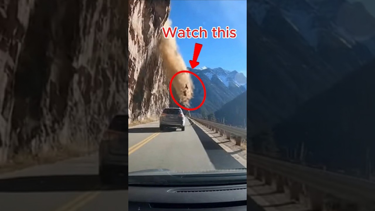 Dashcam Drive on a Dangerous Mountain Road