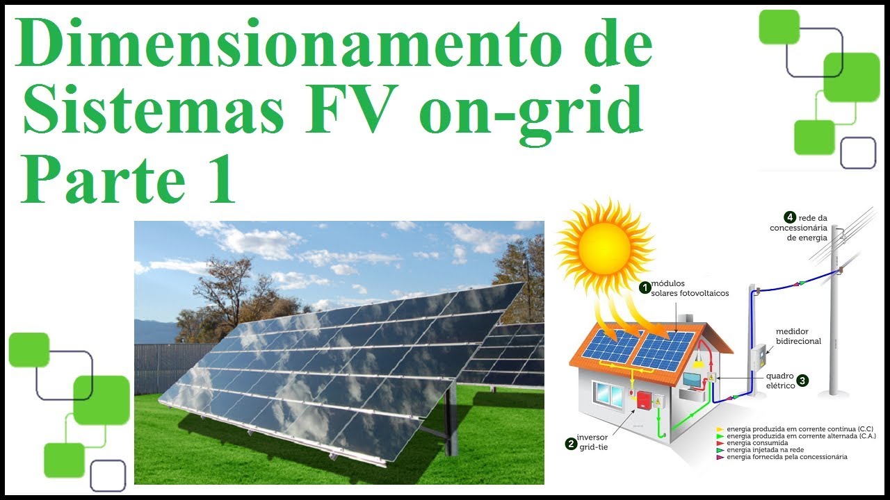 Dimensionamento de Sistemas Fotovoltaicos (passo a passo) parte 01