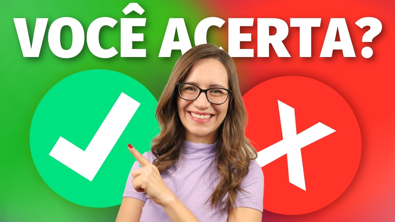 ❌✅ TESTE de PORTUGUÊS! ❌✅ Você acerta TODAS as QUESTÕES sobre TIPOS de PORQUÊS?