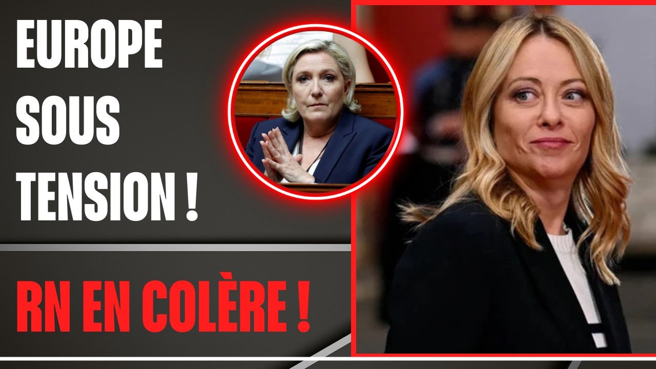 Le RN stupéfait : ce que Meloni vient tout juste de faire
