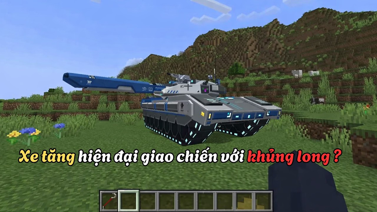 [ Minecraft ] Mỗi khi bạn thích tôi sẽ có 1 phương tiện khác? Liệu tôi có thể chiến thắng?