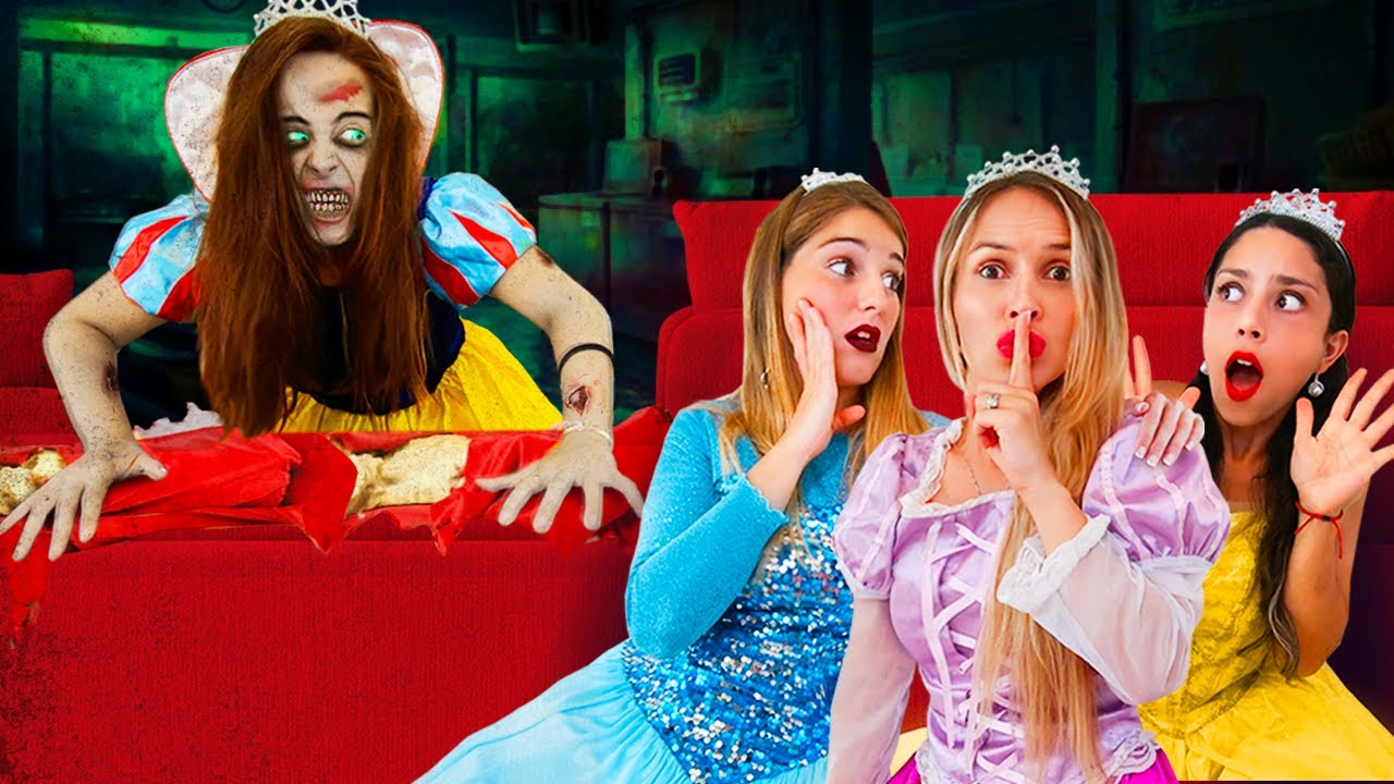 ¡Mi mejor amiga princesa, se convirtió en ZOMBIE! Apocalipsis zombie de princesas