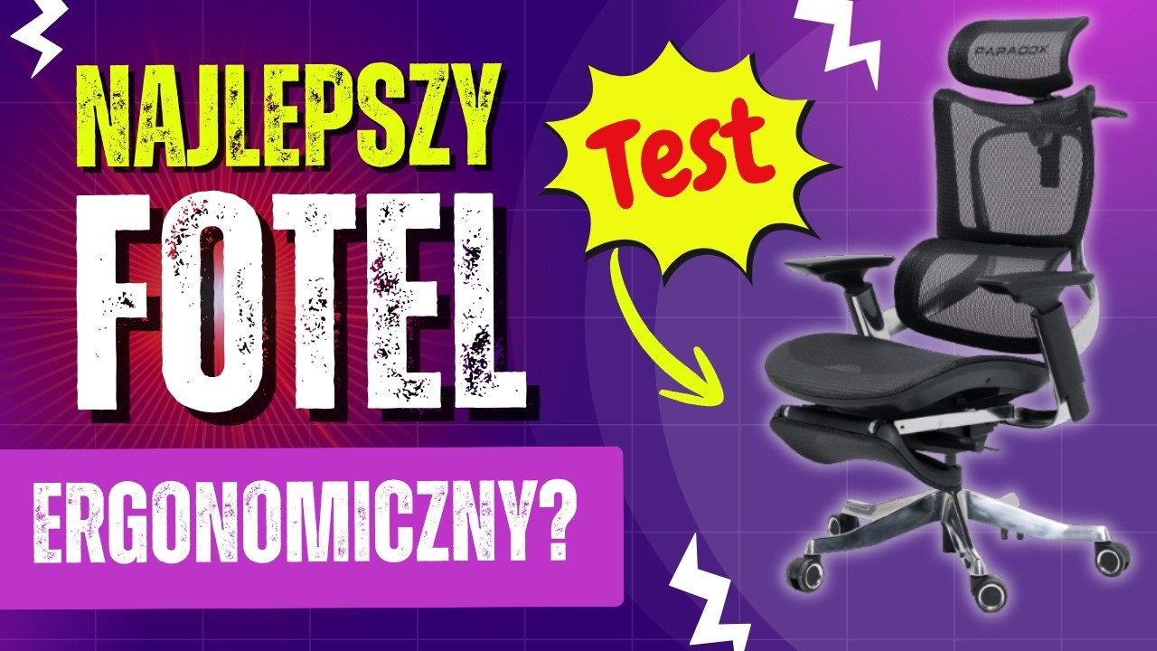 Test Paradox Ergo Milano Pro🔥 Czy To Najwygodniejszy i Najzdrowszy Fotel Ergonomiczny?