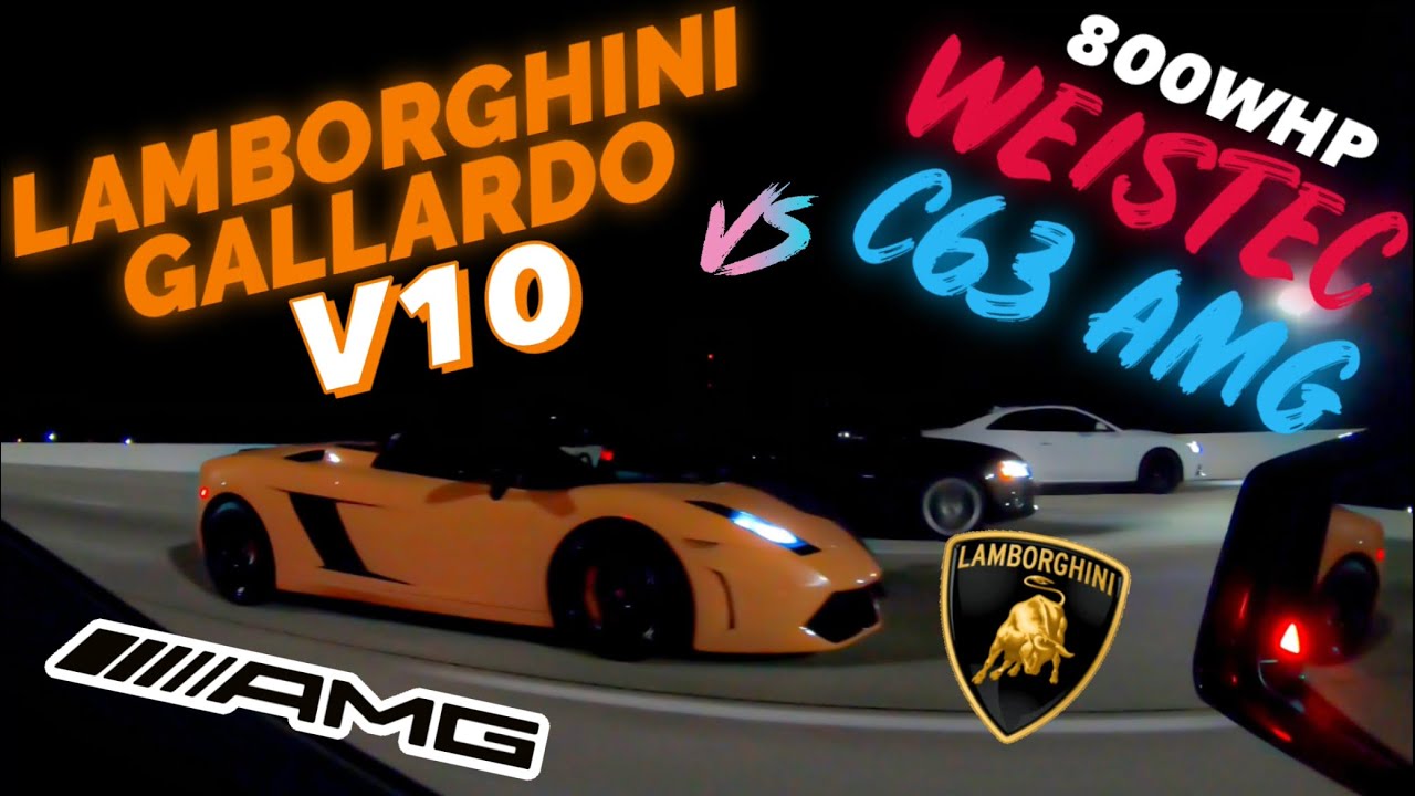 WEISTEC C63 AMG vs Pure Turbo M3, Gallardo, Roush SC Mustang, Audi S5 FBO