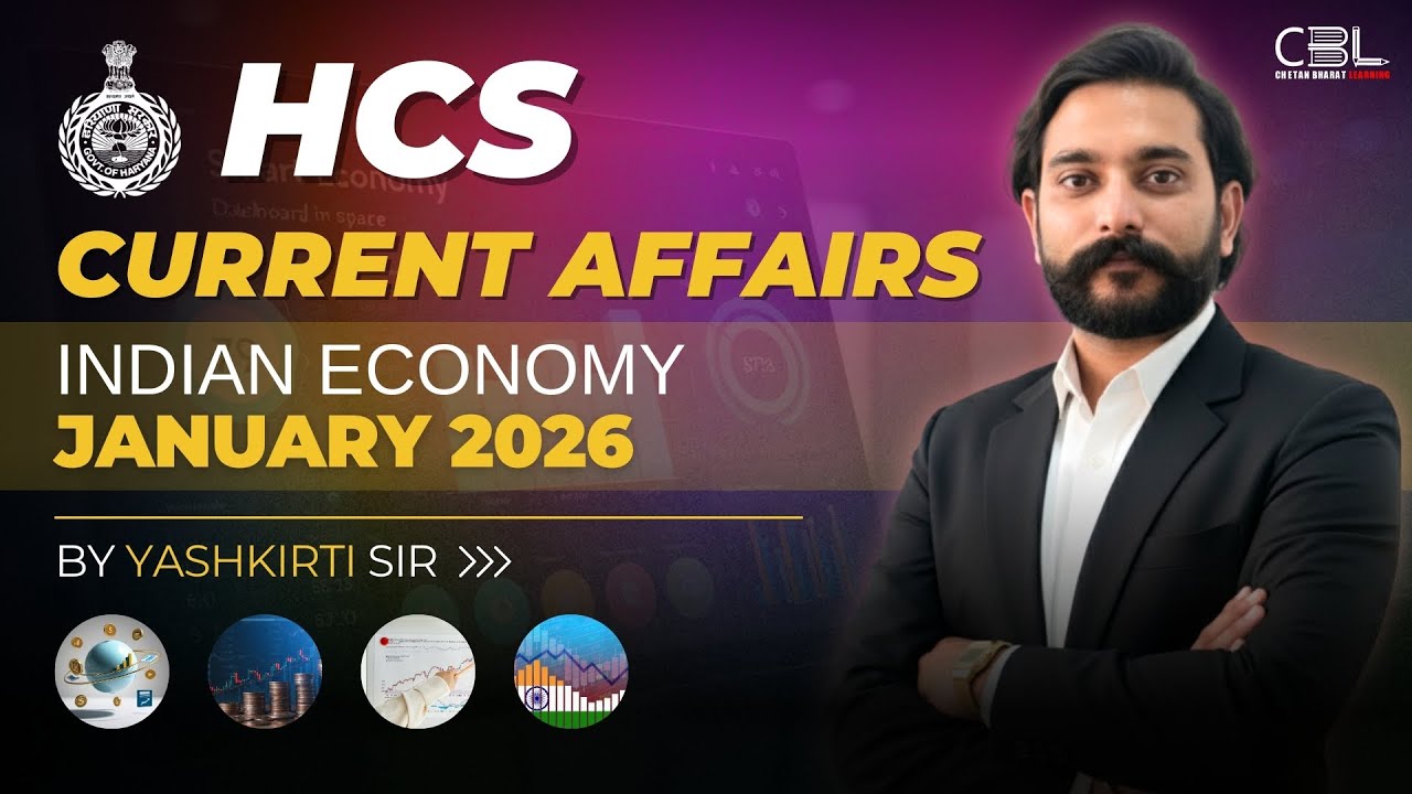 Indian Economy Current Affairs January 2026 ( Part - 01 )