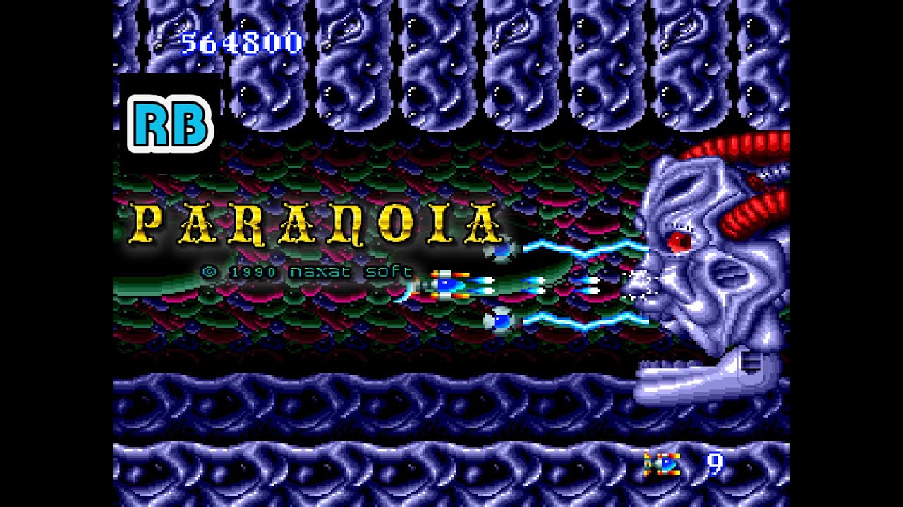 1990 [60fps] Paranoia 614800pts Nomiss ALL