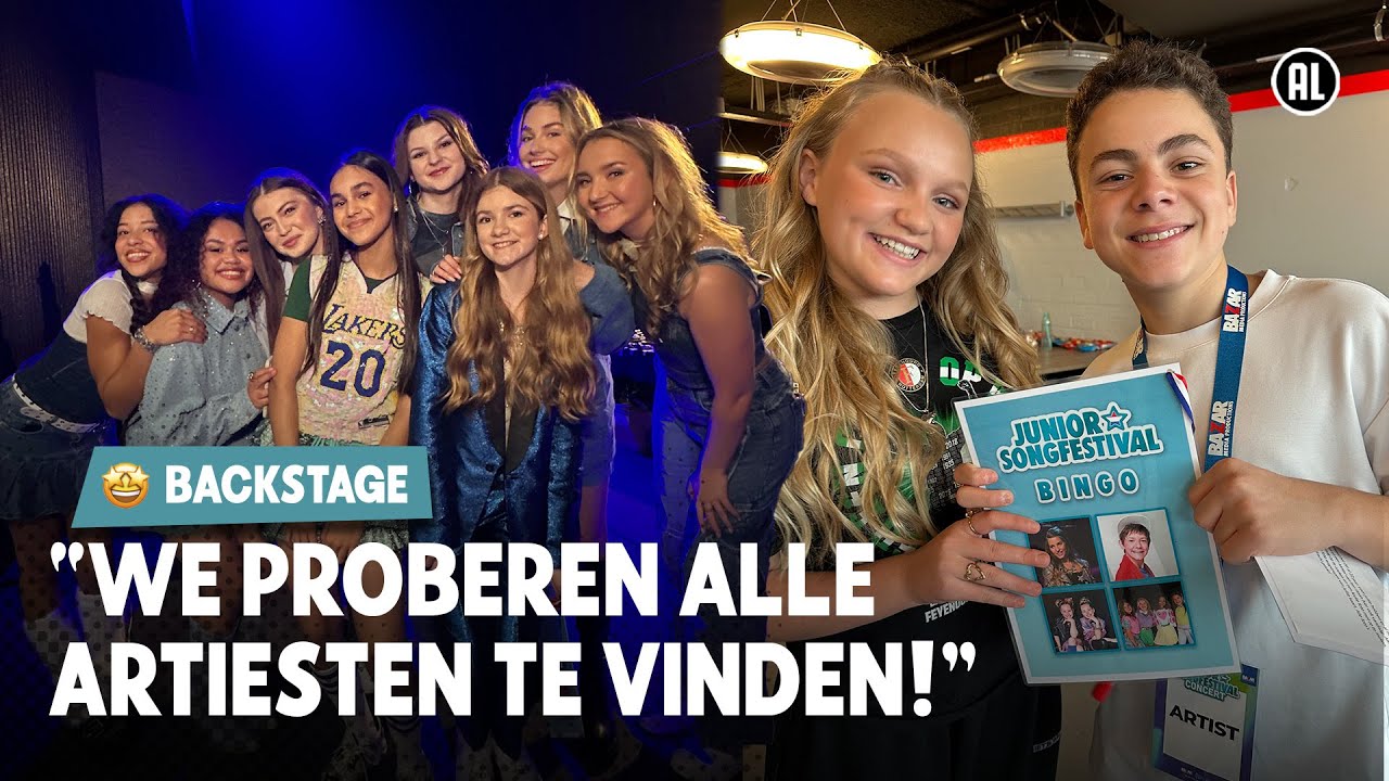 #16 BACKSTAGE BIJ HET GROTE JUNIOR SONGFESTIVAL CONCERT | JUNIOR SONGFESTIVAL 2024 🇳🇱