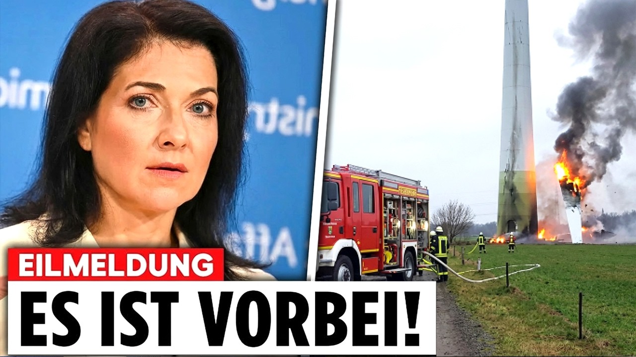 Große Katastrophe erschüttert die Windräder!