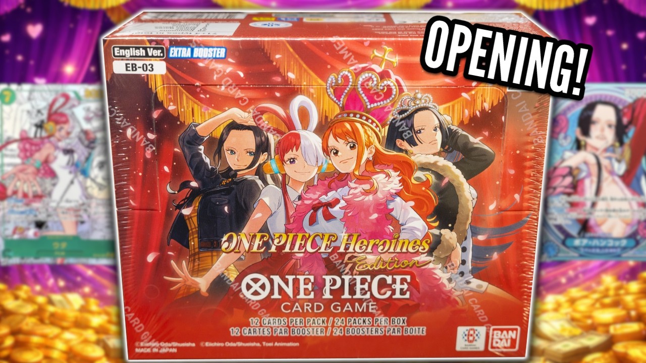 EB03 HEROINES EDITION - BOX OPENING - One Piece Card Game