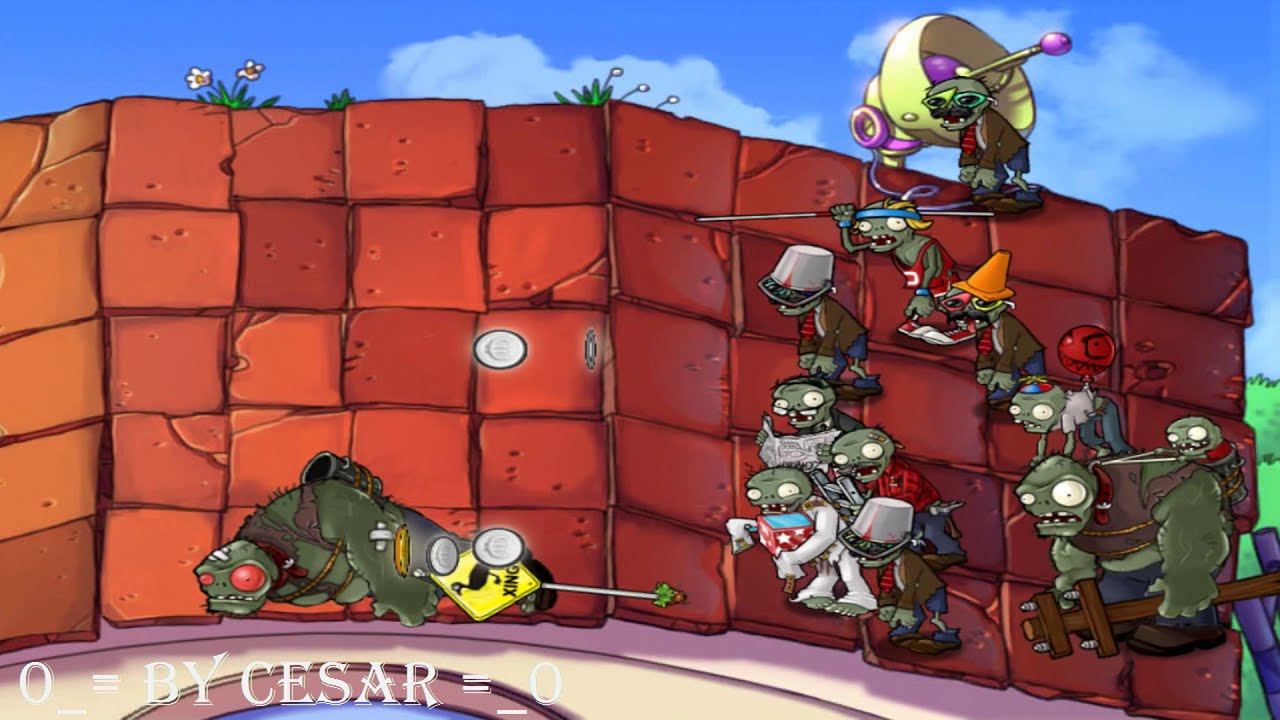 PLANTS VS ZOMBIES POPCAP 100% 9999 MELON PULT TEJADO INFINITO