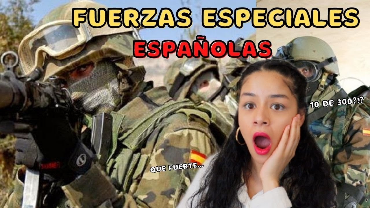 REACCIONO por PRIMERA VEZ a TOP 10 FUERZAS ESPECIALES de ESPAÑA