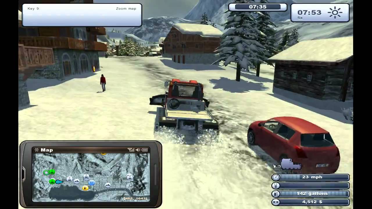 Ski Region Simulator 2012 Gameplay