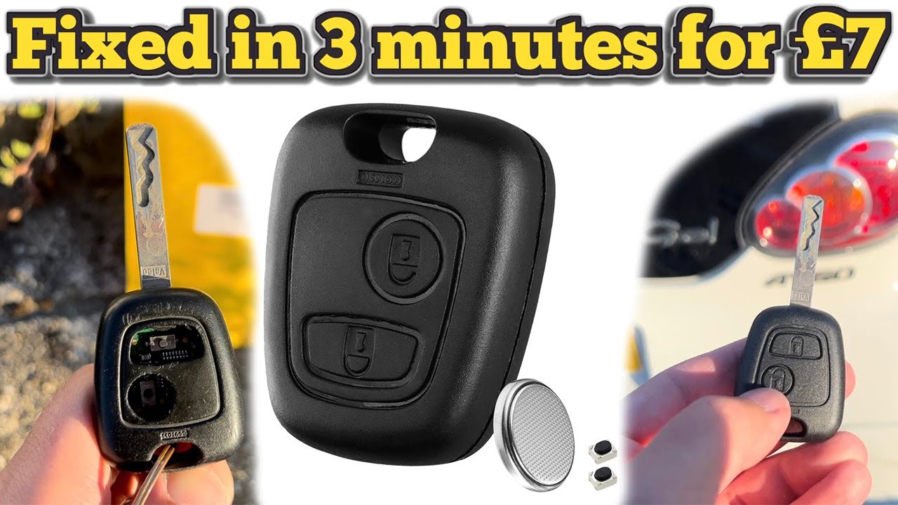 Easy Aygo Key Fob Fix (works for C1 and 106)