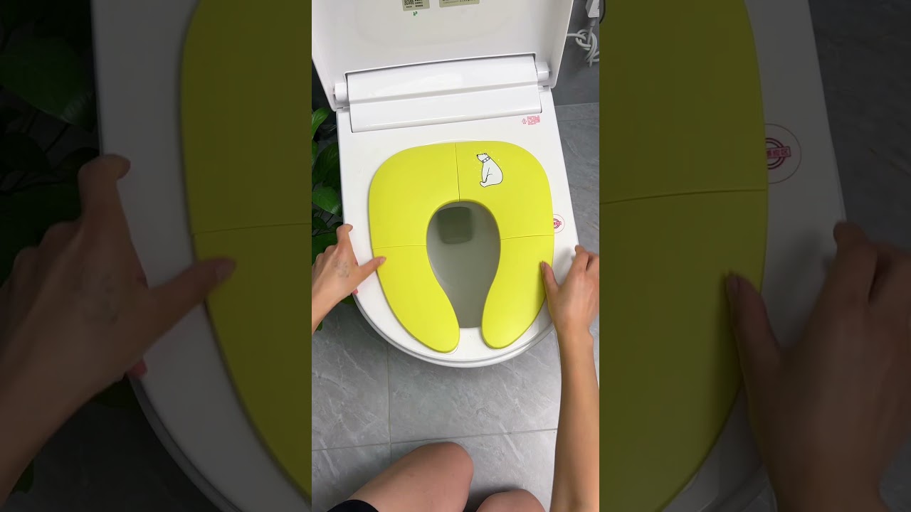 Cool Items! No more worries about messes when your baby goes to the toilet! #funfamily #cleaning