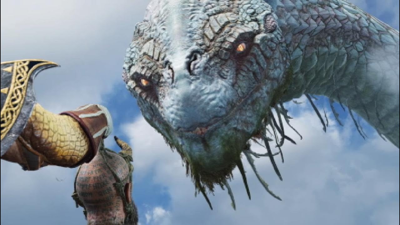 God of War Weltenschlange 4K
