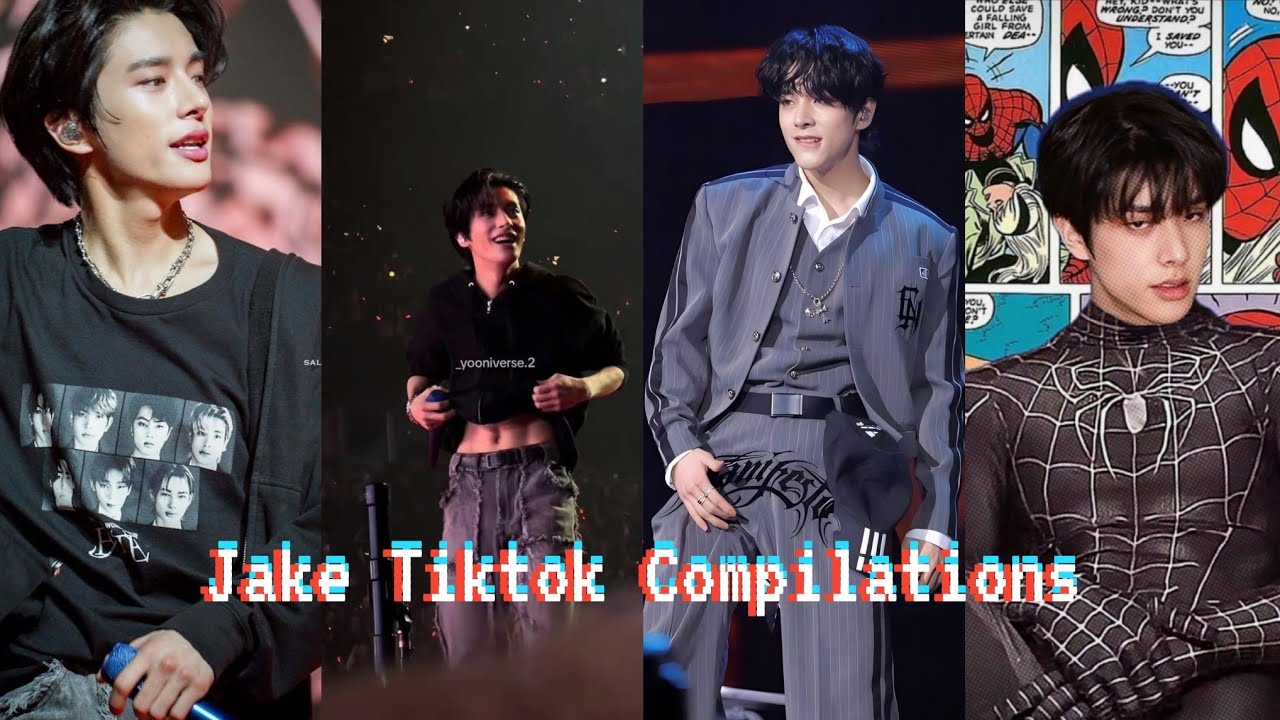 enhypen Jake Tiktok edits that are just🥵 #2