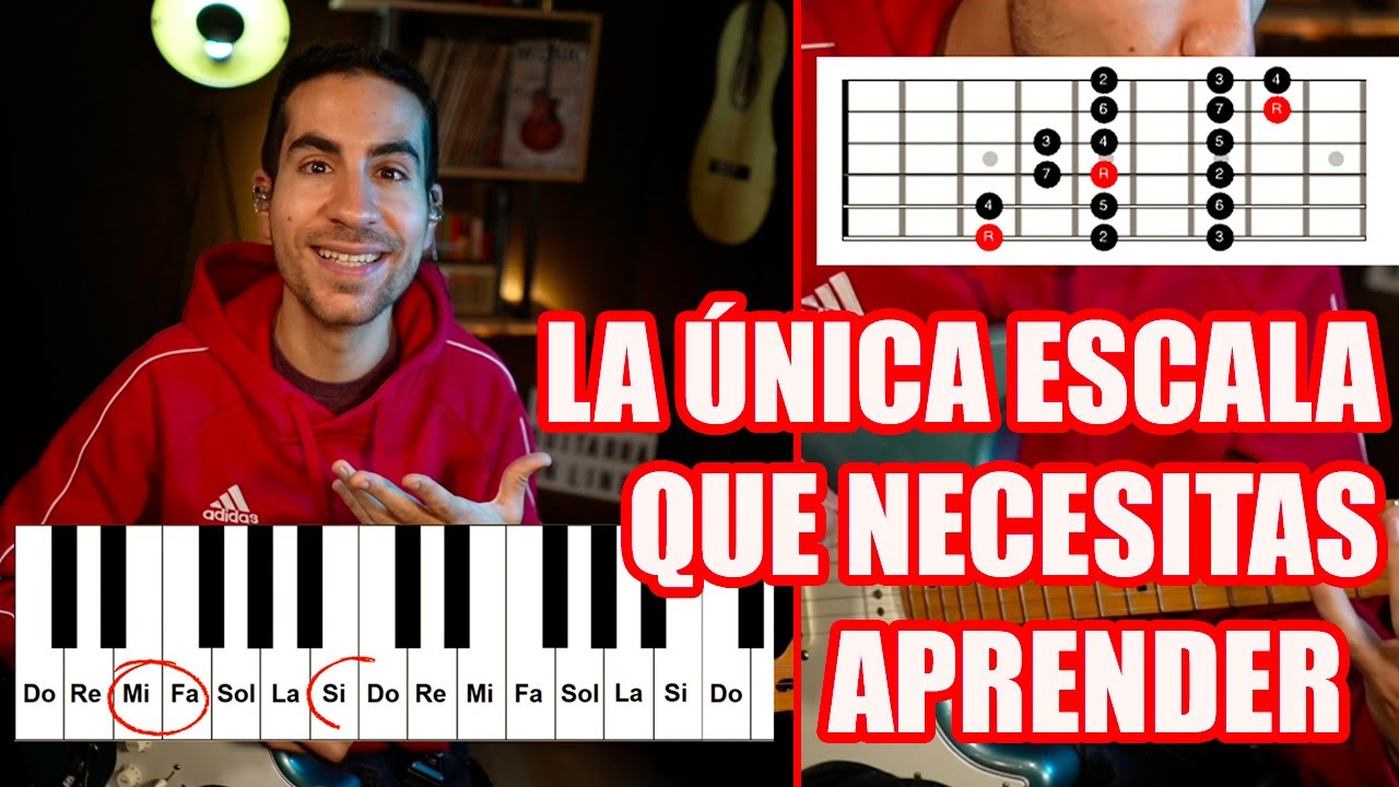 La ÚNICA ESCALA QUE NECESITAS aprender en GUITARRA