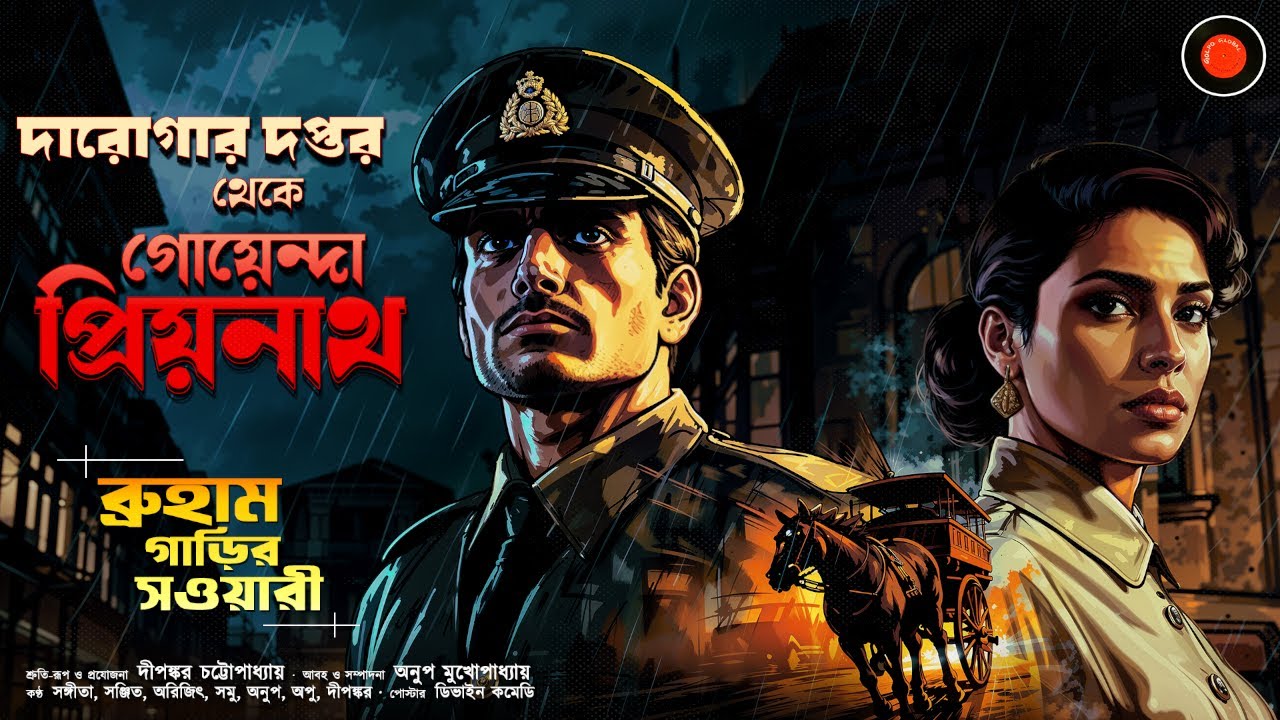 Daroga Priyonath | ব্রুহাম গাড়ির সওয়ারী #GolpoGlobal | DarogarDaptar |Goyenda golpo | Detectivegolpo