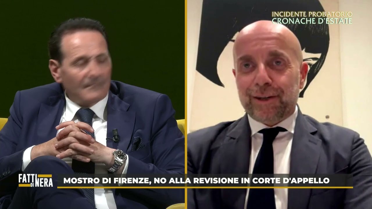 Mostro di Firenze - Incidente probatorio No alla revisione della sentenza Vanni in Corte di Appello