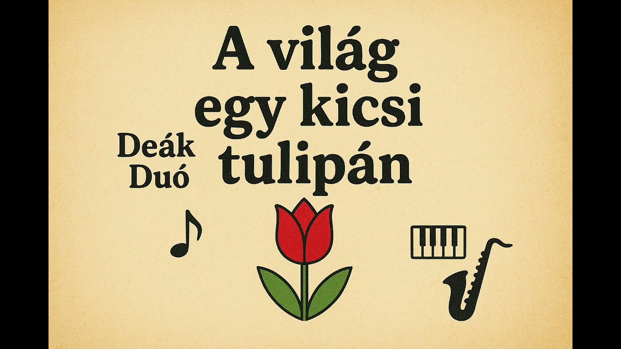 Deák Duó ~ A Világ Egy Kicsi Tulipán 