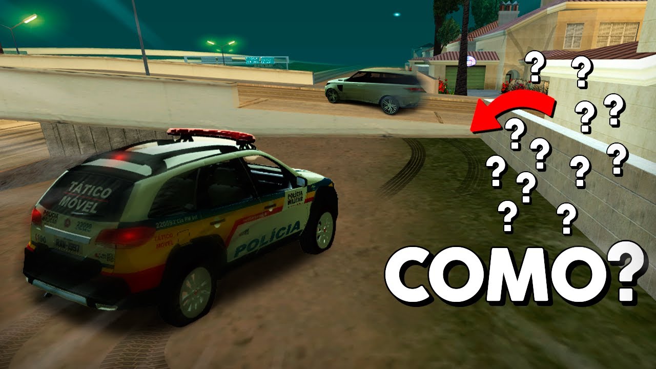GTA MTA RP - O CARA DEU UMA FUGA IMPOSSIVEL NA GENTE kkkkkjj
