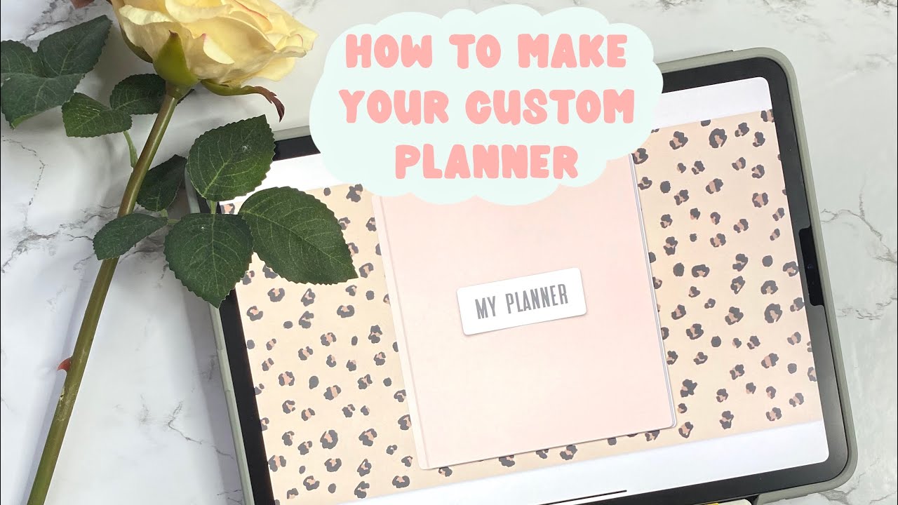 How to make a monthly Digital Planner with hyperlinks in 20 easy steps using Keynote | Mimi