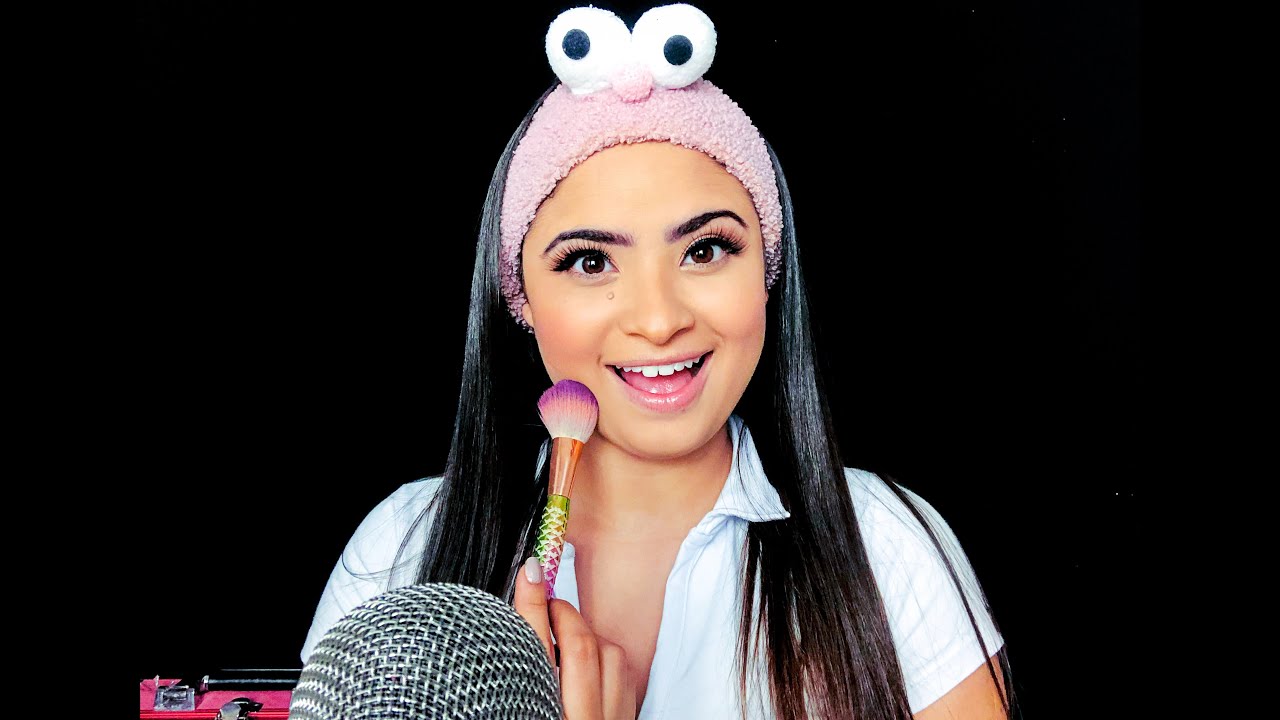 ASMR:ME MAQUIANDO (extremamente relaxante)