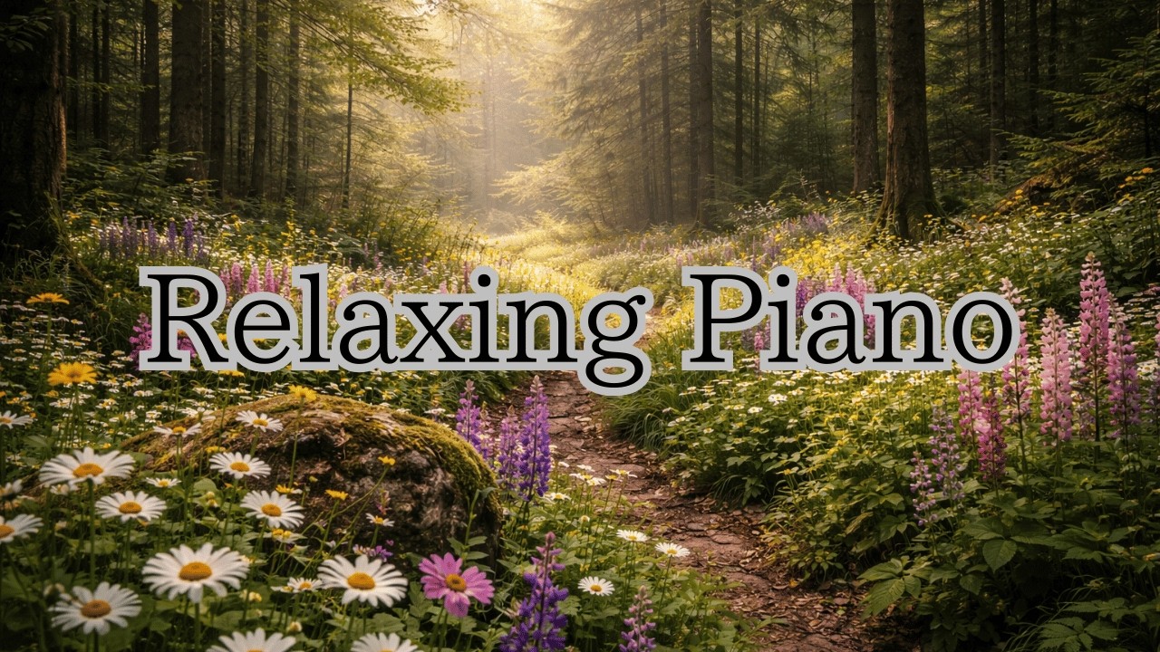 【1Hour】 Relaxing Piano in the Forest | Focus & Productivity