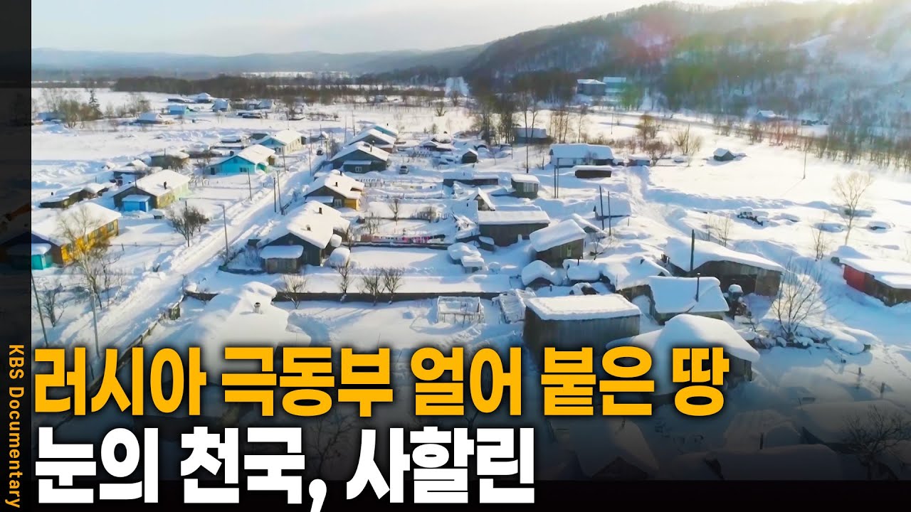 온통 하얀색으로 빛나는 세상, 그리움이 가득한 외로운 섬, 사할린 | KBS 20250226 방송