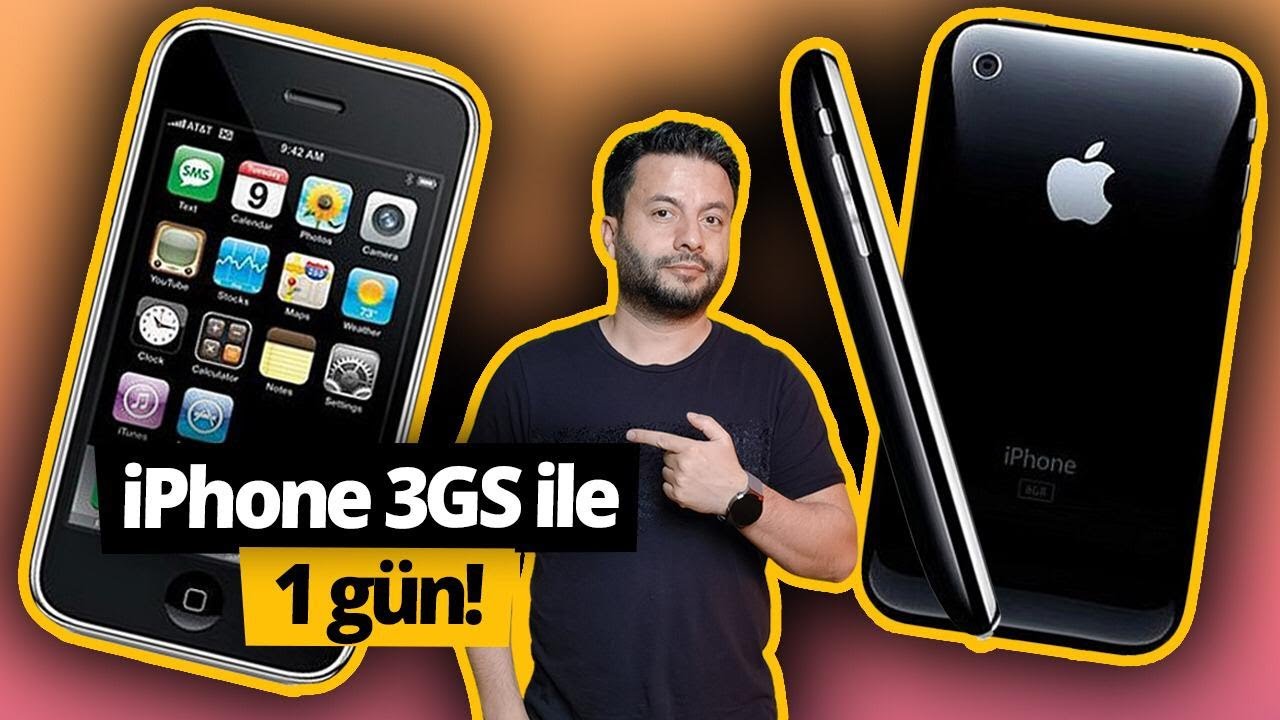 iPhone 3GS ile bir gün! 😍📱 (ilk iPhone'umu 11 yıl sonra buldum!)