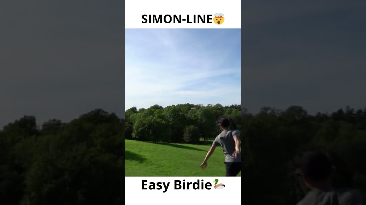 CRAZY SIMON-LINE at J&Auml;RVA😍 #shorts #discgolf #discmania #discraft