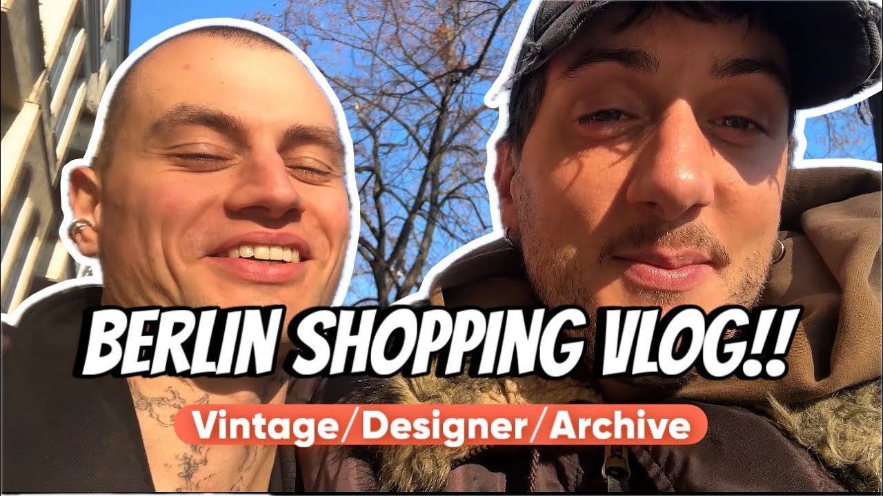 - 800&euro;?! TIEEEFE BERLIN SHOPPING VLOG!!! ft. @ROBERTFRIEDRICHSREACT 