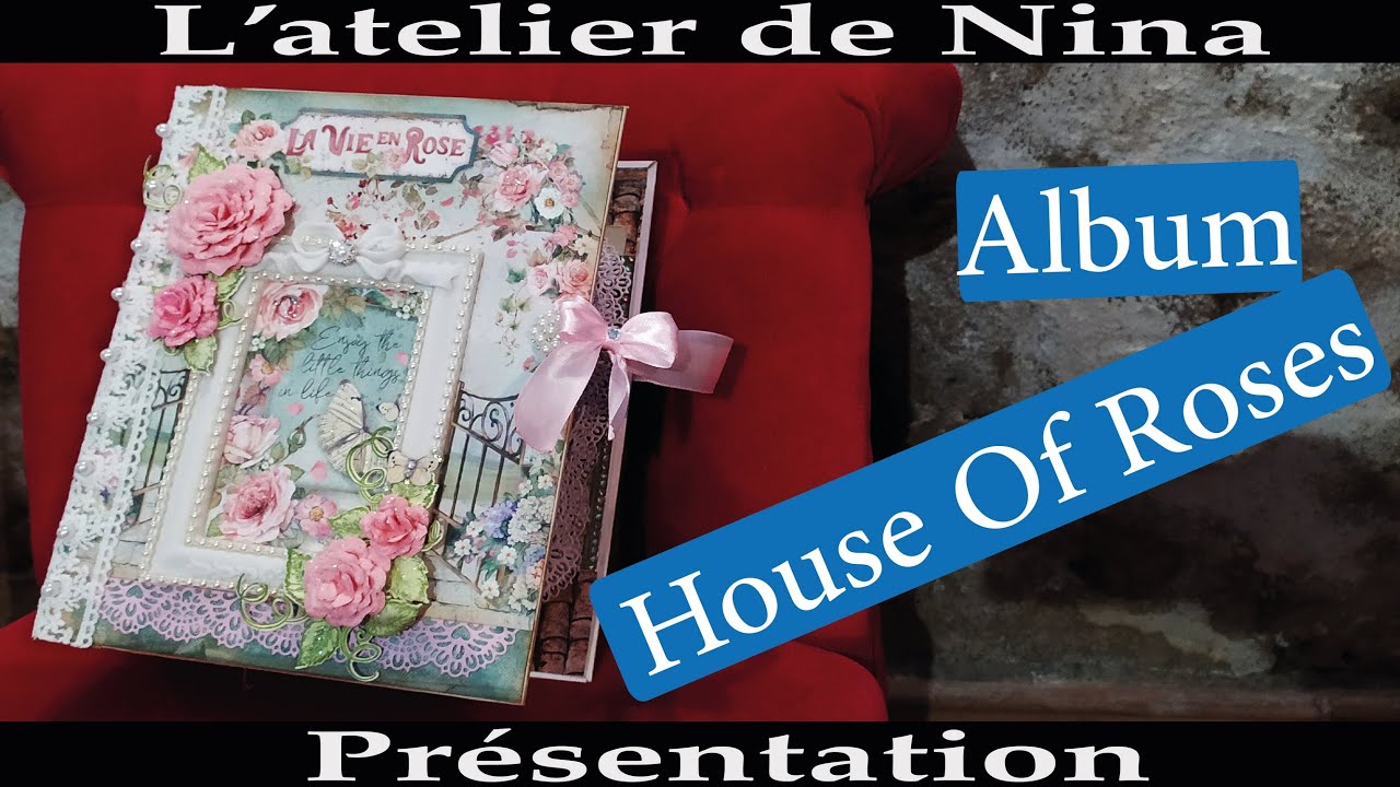 ALBUM HOUSE OF ROSES STAMPERIA