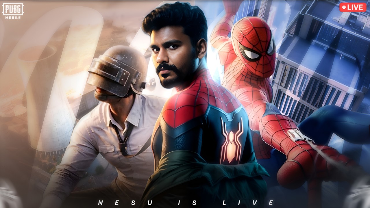 🔴 LIVE🕷️ Spider-Man Event வந்தாச்சு 😍 | BGMI 🔴 LIVE | Nesamani Gaming
