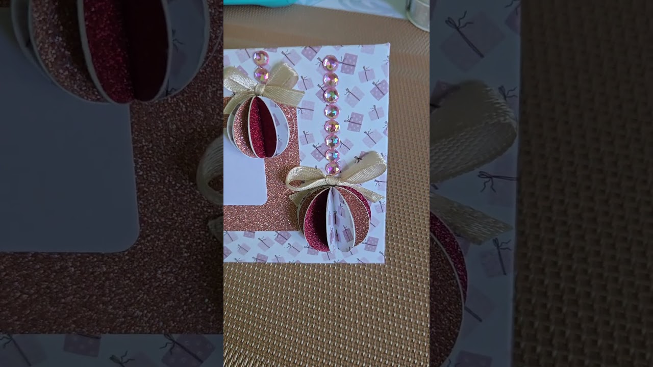 Carte No&euml;l 🎅 🤶  #diy #carte #card #christmas #cartes #noel #scrapbooking
