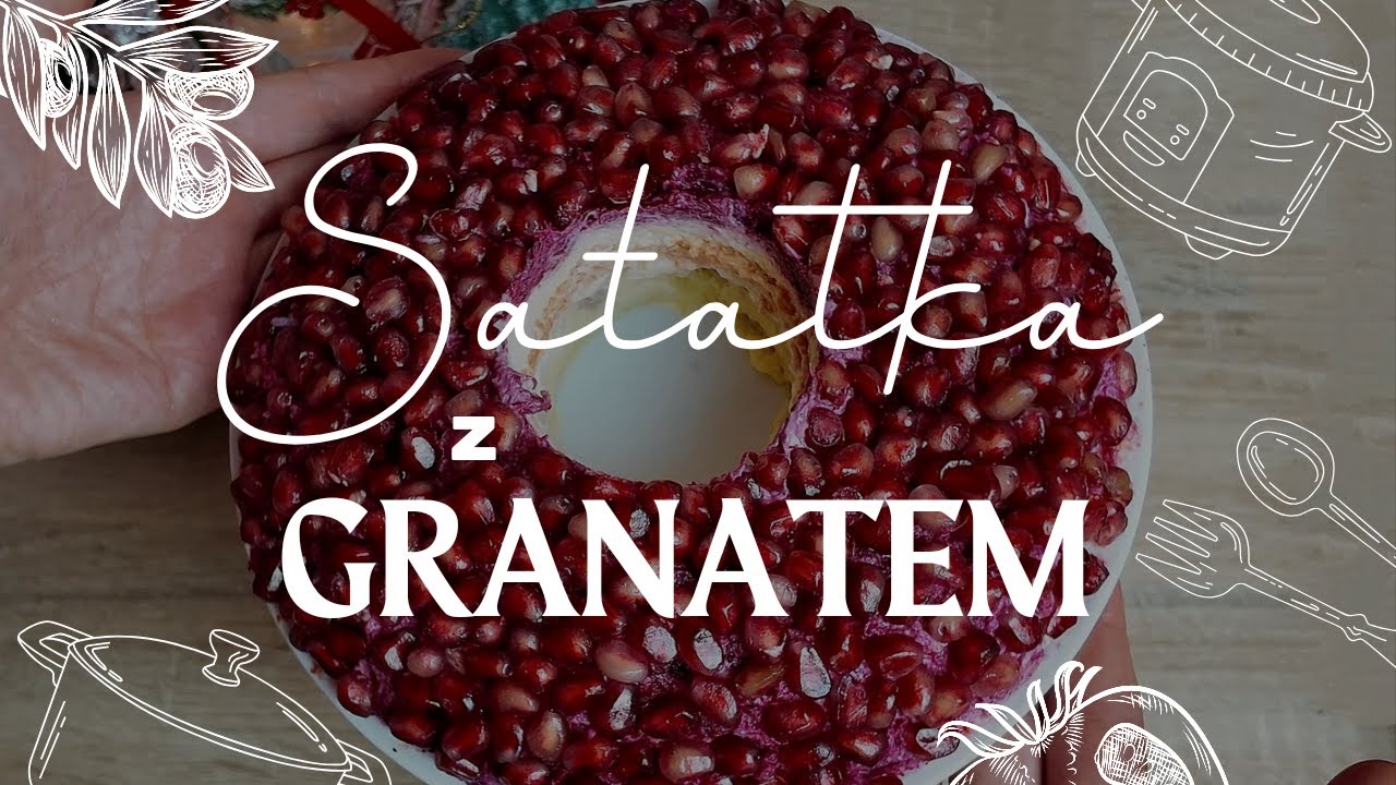 Sałatka ze wschodu | SMACZNA i PROSTA sałatka z granatem | Gotujemy Razem